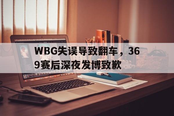 WBG失误导致翻车，369赛后深夜发博致歉